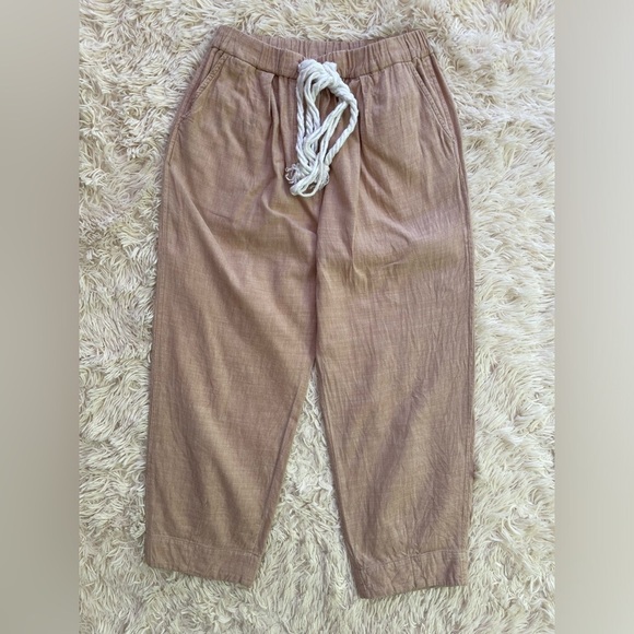 Free People Pants - Free People Tan Track Pants